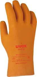 Mechanická rizika Oblast použití: Tepelná rizika uvex nk Ochranné rukavice pro tepelné použití Dobrá mechanická odolnost proti oděru Velmi dobrý úchop v suchém, vlhkém a olejnatém prostředí díky