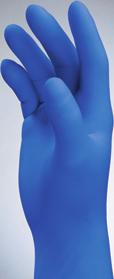 uvex u-fit lite 60597 zdrsněné špičky prstů, cca 24 cm EN 374 bez podšívky NBR (nitrilkaučuk), cca 0,08 mm vysoká odolnost proti tukům a olejům indigo modrá S až XL 100 ks v kartonu Tenké a