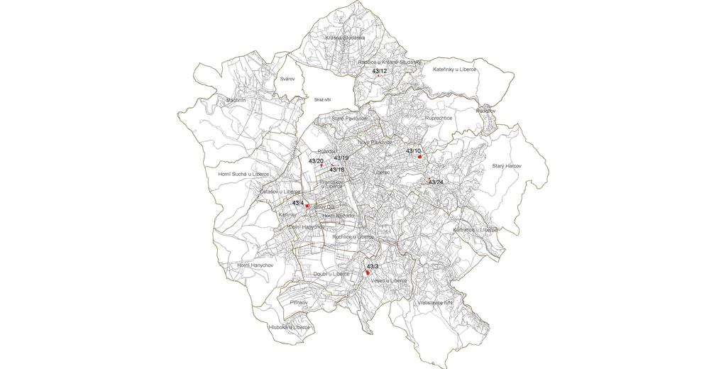 NÁVRH 43. ZMĚNY ÚZEMNÍHO PLÁNU MĚSTA LIBEREC I.