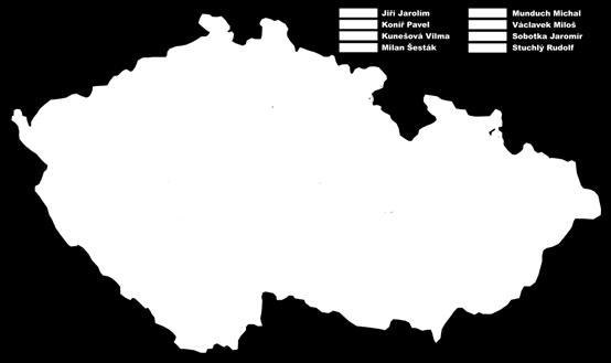 středních Čech, Vysočinu a západní Moravu: Jiří Jarolím kancelář v