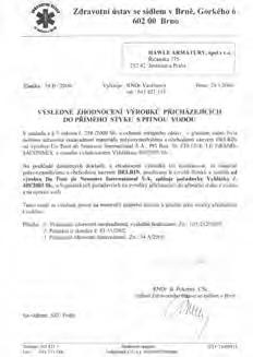 305/2011 a jsou označeny značkou CE. Armatury jsou vhodné pro pitnou vodu a neagresivní odpadní vodu. Podmínky pro vrácení zboží na www.hawle.