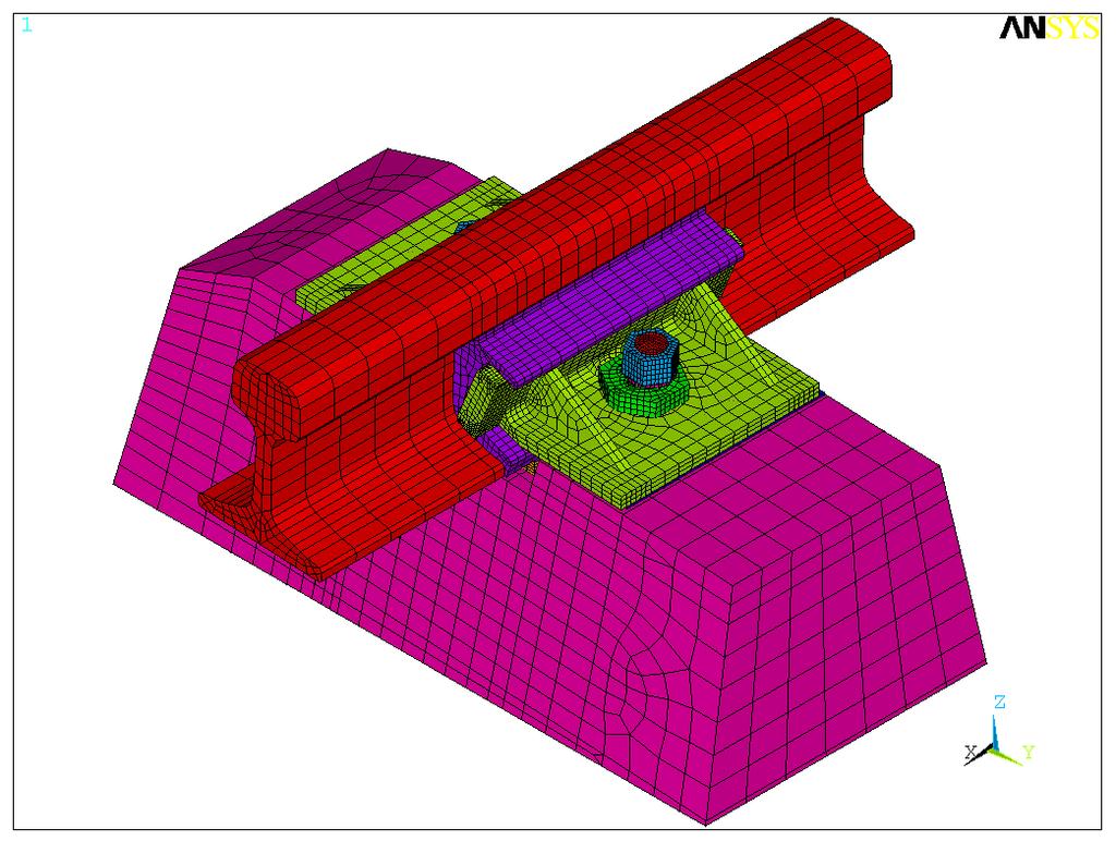 Computational model Computational model was compiled using software ANSYS 11.0. 3D mathematical model was made in conformity with obtained project documentation.