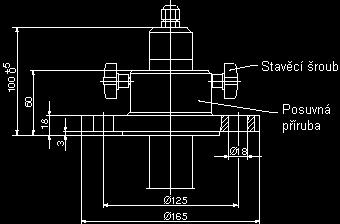 Strana 2/7 202820/40-... (staré označení 2TA-PP-40-1...) Pro uchycení elektrochemických snímačů se závitem Pg 13,5. Umožňuje také montáž impedančního převodníku typ 202995/00..., viz typový list 20.