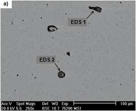 FSI VUT DIPLOMOVÁ PRÁCE List 74 Snímek elektronové mikroskopie materiálu 1.2709 vyrobeného standardním metalurgickým postupem (válcovaný mat.) Obr. 5.