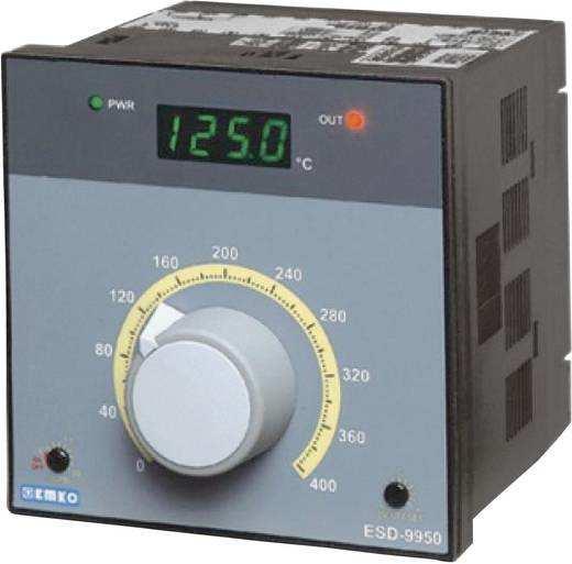 Vlastnosti výrobku Panelový termostat ESD-9950 Čtyřmístní displej Vstupy pro termočlánky typu J, K.