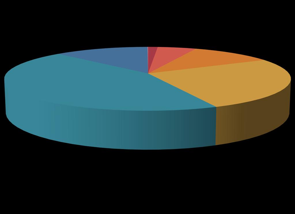 Sociální služby - Věková struktura klientů v roce 2016 90-99 let 13% nad