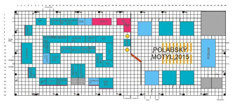 ORGANIZAČNÍ POKYNY Celá soutěž bude probíhat v hale A2. Automobily mohou zajet do areálu Výstaviště Lysá na Labem. Pro každé soutěžní družstvo bude v soutěžním sále vymezen pracovní prostor 3,5 x 2 m.