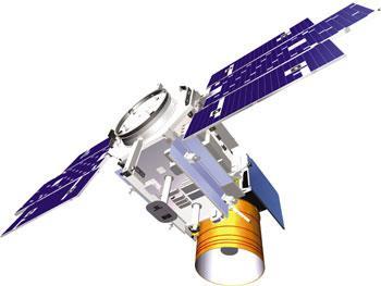 ICESAT (USA, 2003) i = 94, a = 7000 km GPS, laserový