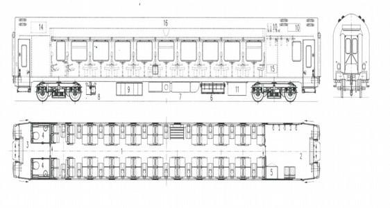 Obr. č. 5: Ilustrační obrázek vozu řady Bdpee 231 Zdroj: vagonweb U této řady vozů Bdpee 231 jsou dveře široké 800 mm a jsou elektropneumaticky ovládané.