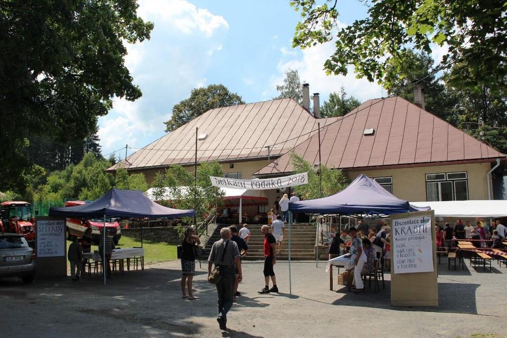 spojeé se slavostím otevřeím zrekostruovaé budovy obecího