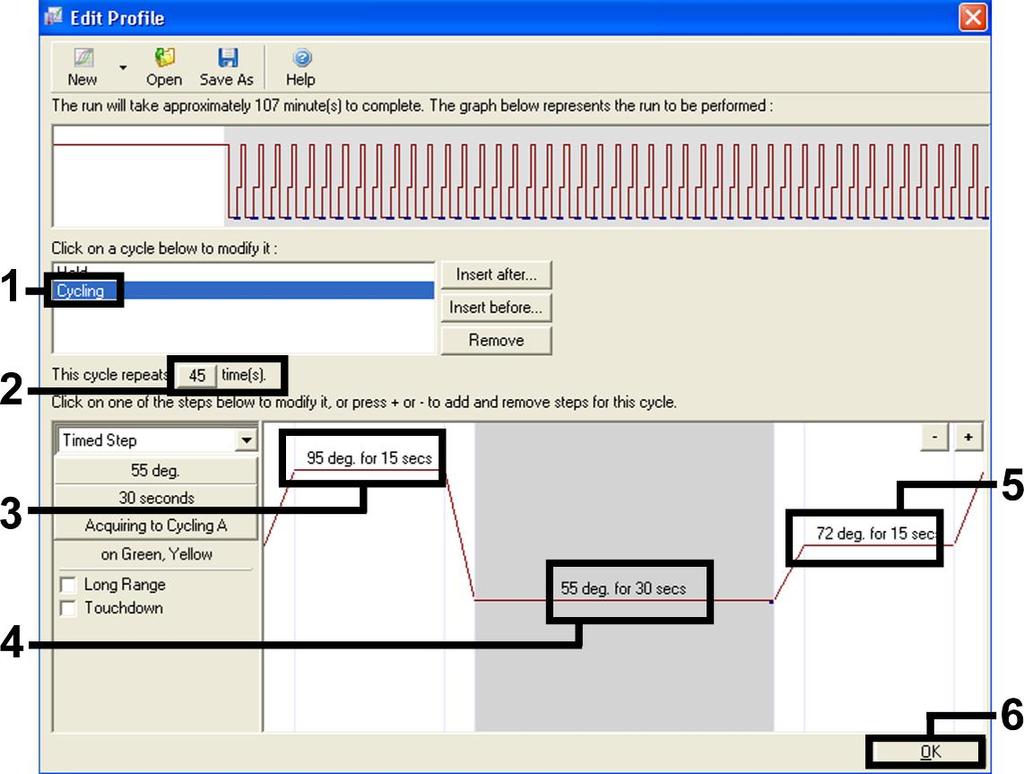 Upozorňujeme, že software přístroje Rotor-Gene 3000