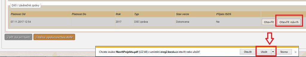 Pokud je DZ v pořádku, lze zprávu podat a získat tedy finální PDF, které se posílá ISDS.
