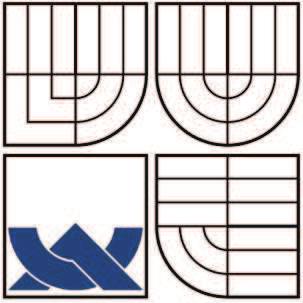 VYSOKÉ UENÍ TECHNICKÉ V BRN BRNO UNIVERSITY OF TECHNOLOGY FAKULTA PODNIKATELSKÁ ÚSTAV EKONOMIKY