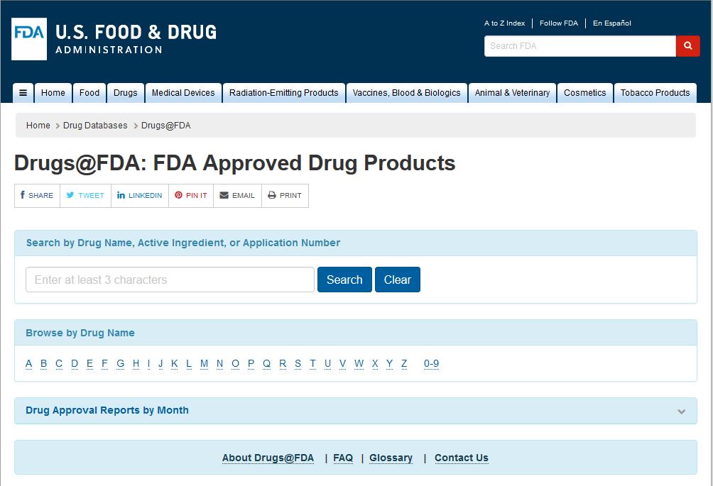 FDA: Regulatory