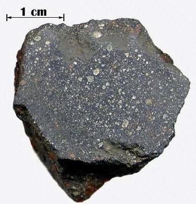 ofiolity) analýzy meteoritů
