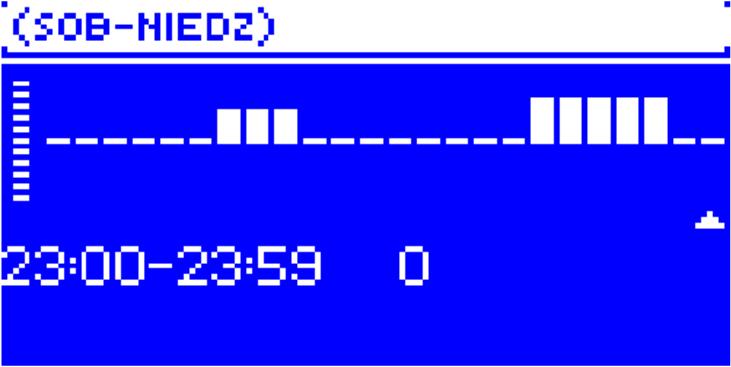 Příklad: ZADANÉ HODNOTY ZADANÉ HODNOTY Hodiny Změna teploty (+/-) Pondělí Pátek 4 00 7 00 +5 C 7 00 14 00-10 C 17 00 22 00 +7 C Sobota Neděle 6 00 9 00 +5 C 17 00 22 00 +7 C V tomto případě, pokud je