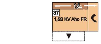 36 AhoFL1,5SKV 37 1,5SKVAhoFR 134 opěrky hlavy a úložným prostorem, přístavným taburetem vyklápěcí vlevo nebo vpravo, potažení zadní části - není možné s VZ/ EVZ - 23 155 Kč 23 430 Kč 23 705 Kč 24