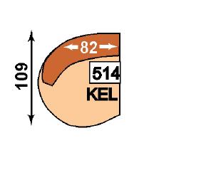 Kč 17 325 Kč 18 150 Kč 18 975 Kč 19 800 Kč 514 KEL 515 KER 82 98 109 MEZIPRVEK Zaoblené zakončení vlevo nebo vpravo Pokyn: Výsuvné funkce v kombinaci 1 EL u rohu