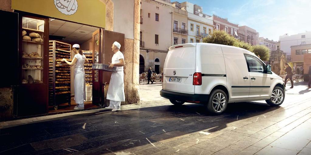 CADDY 06 Exteriér 08 Interiér 10 Systém odkládacích prostor 12 Provedení zadní partie NABÍDKA MODELŮ 14 Přehled modelových variant 16 Caddy skříňový vůz 20 Caddy Maxi skříňový vůz 22 Caddy kombi