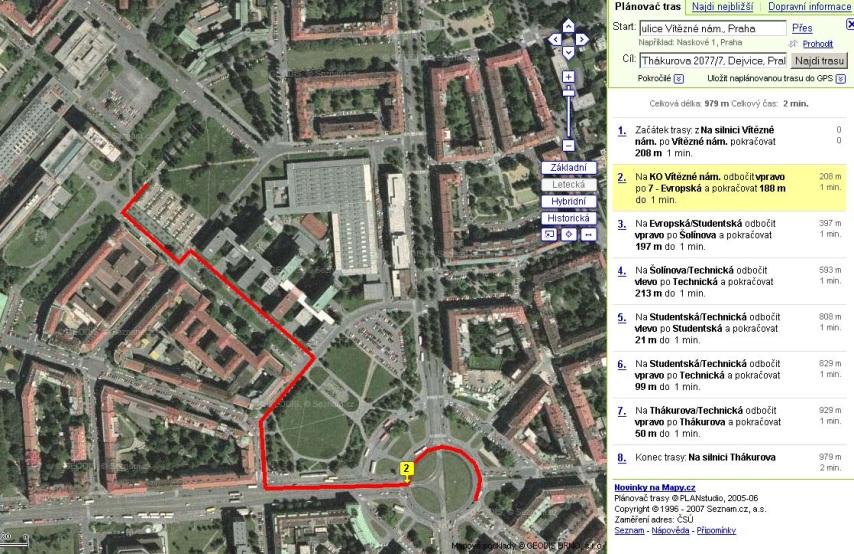 Geografický Informační Systém Mapa propojená s DATABÁZÍ Geodatata