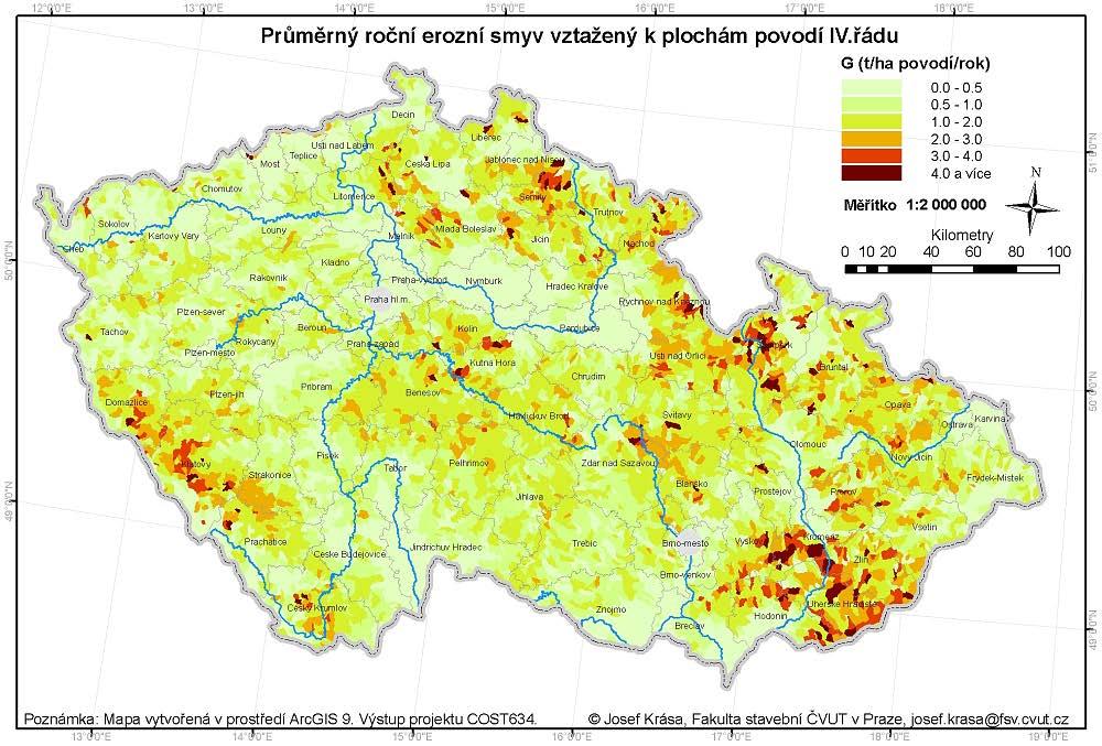 území ČR - ČVUT  území