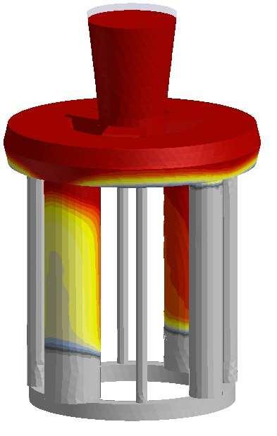 neboť téměř po celou dobu měření vykazoval hodnoty nižší než termočlánek umístěný ve skořepině válce 30 mm, přičemž teplota kovu ve válci 50 mm byla vyšší než teplota kovu válce 30 mm. 9.4.