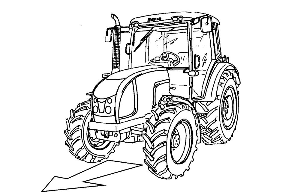 UMÍSTĚNÍ VÝROBNÍCH ČÍSEL Při objednávání náhradních dílů a veškerém písemném i ústním styku používejte údajů o Vašem traktoru, které si zaznačte do níže uvedených rámečků.