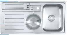 Franke Active Kitchen materiál model AKX 654/7 spodní skříňka od 600 mm 2 7 Cena včetně odkapové misky: 16 660 Kč (vč.