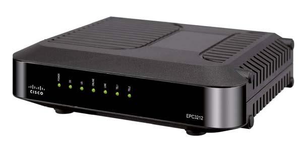 III. Kabelové modemy 1) Cisco EPC3212/EPC3208 https://www.upc.cz/pdf/pece-o-zakazniky/navody/internet/ MDM_Cisco_EPC3208CZ.pdf POWER DS US ONLINE LINK TEL 1 TEL 2 Technologie EuroDOCSIS 3.