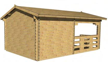 Dřevo - přírodní materiál, který snadno harmonizuje s jakýmkoli