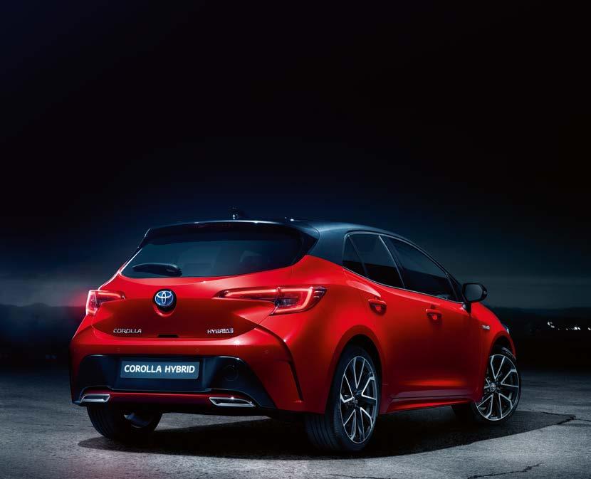 COROLLA HYBRID 5 BENZINOVÝ HYBRID 1,8 LITRU E CVT BENZINOVÝ HYBRID 2,0 LITRU E CVT Hatchback Touring Sports Hatchback Touring Sports Celkový výkon hybridní soustavy (k/kw) 122/90 122/90 180/132