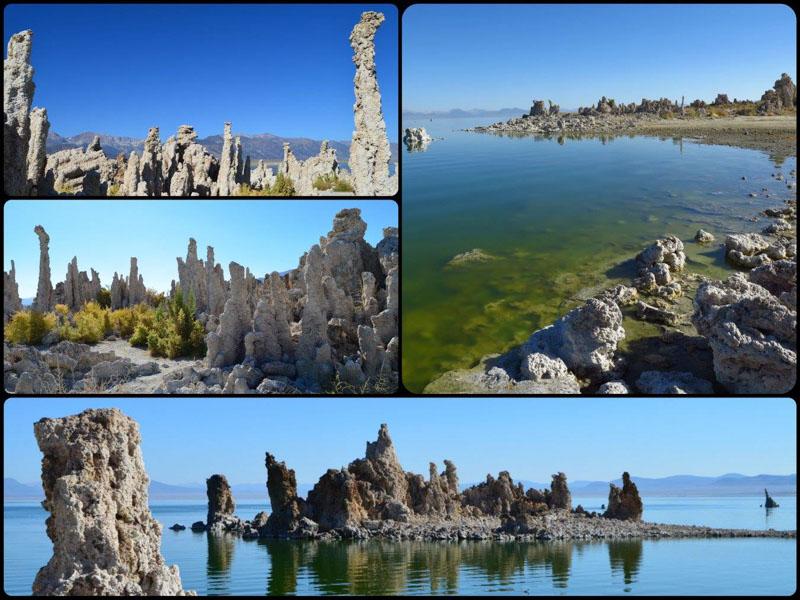 po dně mezi unikátními korálovými útvary. Minimální čas pro návštěvu: 1 hodina Doporučený čas pro návštěvu: 2 hodiny Slané jezero Mono Lake Bodie Opuštěná zlatokopecká vesnička.