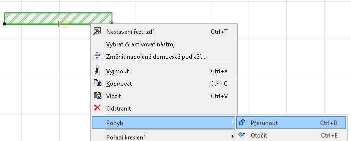 Často používané příkazy sem umístit a naopak málo používané příkazy odstranit. Vše je rovněž soušástí profilu pracovního prostředí.