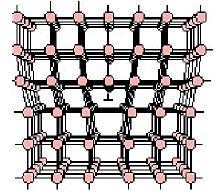 Není spojena s přítomností atomové poloroviny navíc v krystalu.