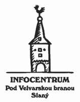 INFOCENTRUM Infocentrum Pod Velvarskou branou Velvarská 136/1, 274 01 Slaný telefon 312 523 448 728 842 924 Infocentrum Slaný je otevřeno ve všední dny od 9 do 17 hodin.