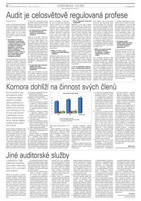 povinnou tříletou praxi asistenta auditora.