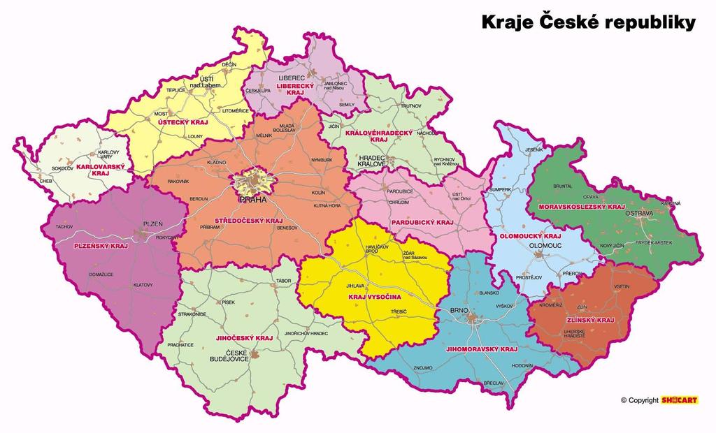 byla nakonec podpořena, navrhovala kraje rozčlenit podle roku 1949. V návaznosti byl schválen zákon č. 347/1997 Sb.