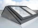 - Sedlový systém do plochých střech EFR zaručuje dobré termoizolační vlastnosti a univerzálnost řešení. Konstrukce umožňuje montáž standardních dřevěných střešních oken.