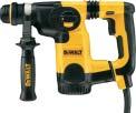 Kombi kladivo 1-7 dní 250,- 8-15 dní 225,- 16-30 dní 200,- víkend (1 den) 200,- kauce 2800,- Vrtání + bourání DEWALT D25324K-QS 3kg kombi kladivo s AVC 800 W, 2,8 J, 3,5 kg + sklíčidlo Sekací kladivo