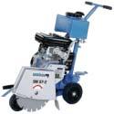 Řezání + broušení Řezač spár Řezač spár SM 57 2 Výkon 4,7 kw, Hmotnost 70 kg, Max. průměr kotouče 350 mm, Max.