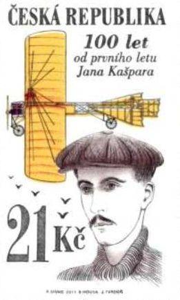 Částka 5/2011 POŠTOVNÍ VĚSTNÍK 183 Jan Kašpar (20. květen 1883, Pardubice 2.