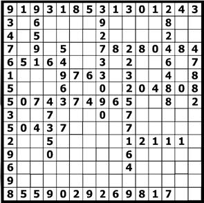 poslední řádek: 9+30=39, 30x3=90, 0 nenavazuje, 2+8=50, x2=8, 2+850=852,