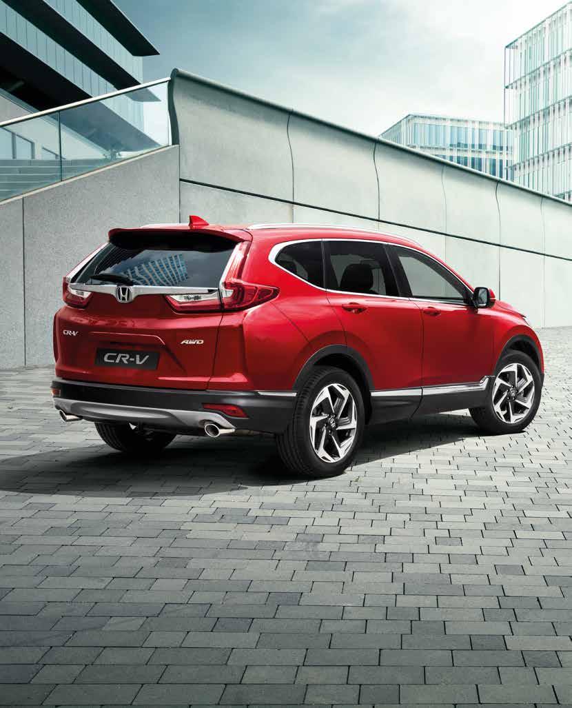 Na obrázku je model CR-V Executive v