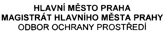 PID HLAVNí MÌSTO PRAHA MAGISTRÁT HLAVNíHO MÌSTA PRAHY ODBOR OCHRANY PROSTØEDí Váš dopis zn. SZn. S-MHM P-239815/2006/00PNI/EIA/204-2/Be Vyøizuje/linka Ing. Beranová/4443 Datum 18.10.