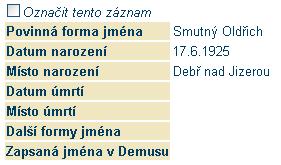 Sjednocování - neměnnost papírových a proměnlivost internetových zdrojů Záznam v