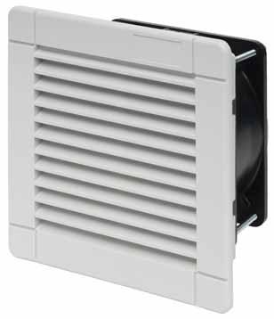 Řada - Ventilátory (24 630) Řada ventilátory pro rozvaděče nehlučný tok vzduchu (14...470) m 3 /h (včetně výstupního filtru) tok vzduchu (24...630) m 3 /h (bez výstupního filtru) příkon (4.