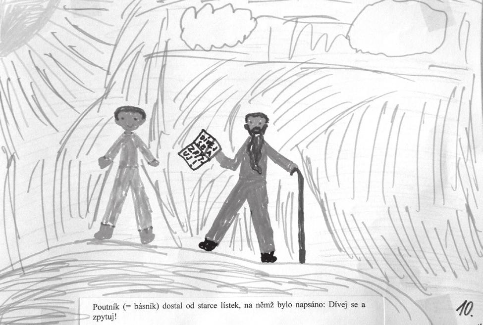 KRITICKÉ LISTY 51/2013 LEKCE A KOMENTÁŘE 23 Ilustrace k textu. Jen nemohli poskládat název díla Komenského. Labyrint v srdci a ráj ve světě? Přece Labyrint světa a ráj srdce.
