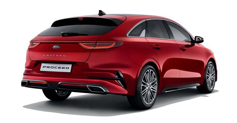 OBJEVTE SÍLU VÝBĚRU VARIANTY INTERIÉRU Nový ProCeed GT Line Pokud hledáte odvážný sportovní design a elegantní styl kupé v kombinaci s