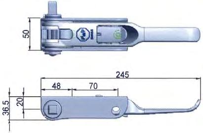 levá Materiál: ocel pozink Hmotnost: 2,2 kg / ks Vhodné pro -