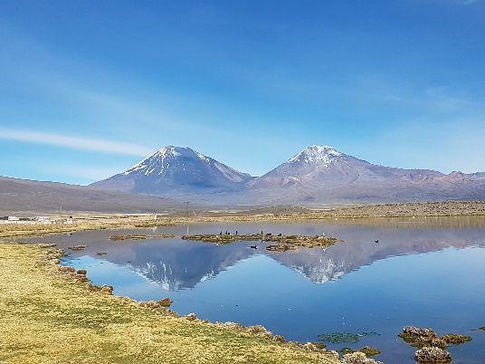 národního parku SAJAMA 10. den 22. října La Paz Národní park Sajama NÁRODNÍ PARK SAJAMAv 7 hod.